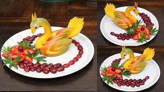 Super Fruits Decoration Ideas - Mango,Strawberry,Grapes - How To Make Delicious Fruits Sliced