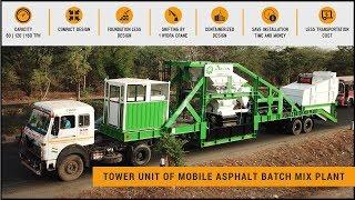 Mobile asphalt mixing plant - Batching plant