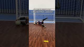 Como perder o medo de pular no futsal!!! #goleiro #futsal #futebol #dicas #tutorial