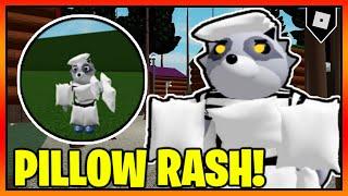 How to get the "PILLOW RASH" BADGE + SKIN/MORPH in PIGGY RP CUSTOMS! || Roblox