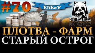 Плотва - Тоже деньги! • Фарм Серебра • Фидерная ловля • Старый Острог • Русская Рыбалка 4 #70