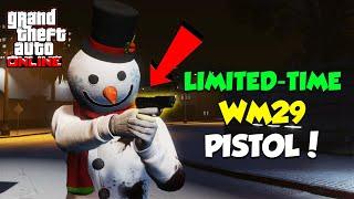 HOW TO UNLOCK THE WM29 PISTOL! New GTA Online Christmas Weapon Guide