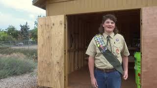 Talent Boy Scout working to earn higher rank through community project