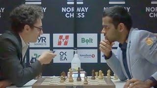 Fabiano Caruana DEFEATS Arjun Erigaisi with 99.2 ACCURACY!