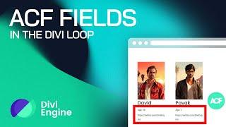 How to Display ACF Fields in the Divi Filter Results Loop