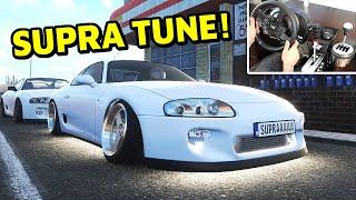 SUPRA Drift Setup for Steering Wheels! - CarX Drift Racing