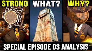 WHAT'S UNDERNEATH BIG BEN? Skibidi Toilet Multiverse Special Episode 3 Analysis All Secrets