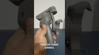 Free DJI OSMO  Gimbal follow instagram @La__cupertino