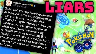 *NIANTIC IS MANIPULATING, LYING & GASLIGHTING THE POKEMON GO COMMUNITY* WHAT THE HECK IS THIS???