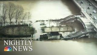 More Than 600 Residents Evacuated In Paris As Seine River Rises | NBC Nightly News