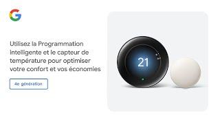 Optimisez confort et économies avec la Programmation Intelligente et le capteur de température