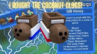 I BOUGHT COCONUT CLOGS in Bee Swarm Simulator