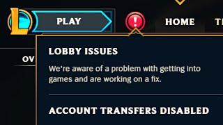 League Client is kinda dying right now...