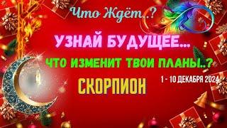 СКОРПИОНЧЕГО ЖДАТЬ? УЗНАЙ БУДУЩЕЕ 1 - 10 ДЕКАБРЯ 2024ЧТО ИЗМЕНИТ ВАШИ ПЛАНЫ?Tarò Ispirazione