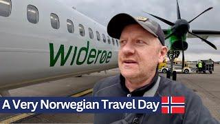 Flight and Overnight Train From Aberdeen to Oslo, all with a Norwegian Twist...