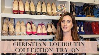 CHRISTIAN LOUBOUTIN SHOES FULL COLLECTION TRY ON | + new pair reveal | Crishya