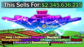 I Grew EVERY MUTATION on the Suncoil, To Become the RICHEST player In Grow A Garden..