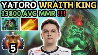  Rank 5 Yatoro WRAITH KING Hard Carry Insane Damage  1102 XPM Yatoro Wraith King - Dota 2