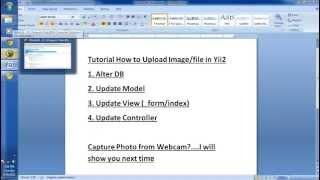 Tutorial How to Upload File or Image in Yii2