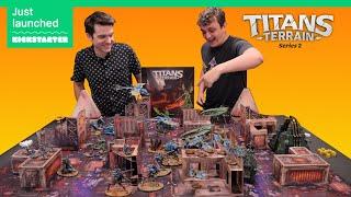 The Easiest Terrain for Warhammer 40k - Titans Terrain Series 2 is HERE