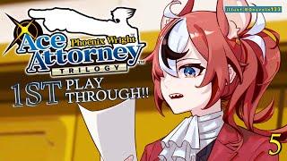 ≪Phoenix Wright: Ace Attorney≫ I am Ready Your Honour ... First Playthrough! #5【SPOILER WARNING】