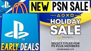 HUGE PSN Holiday Sale 2024 LIVE EARLY Right Now! (NEW PlayStation Deals 2024)