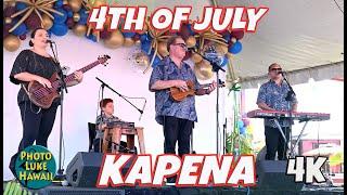 Kapena at 4th of July Event at Hukilau Marketplace July 4, 2023 Laie Oahu Hawaii