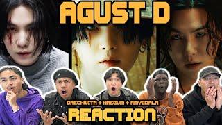 OUR FIRST TIME WATCHING AGUST D!! | Daechwita + Haegeum + Amygdala