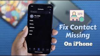 iPhone Contacts Disappeared? Here’s how to Fix!