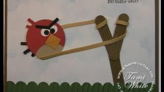 Angry Birds Musical Card - Stampin' Up!