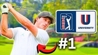 What does the Top College Golfer do in a Day???