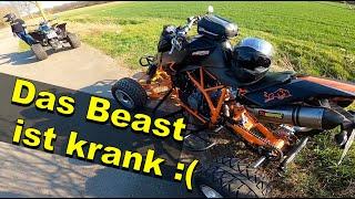 Das Beast ist kaputt / Runde mit EATV / Quad-Vlog ToxiQtime