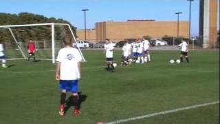 Soccer Training - Shooting Drills 1