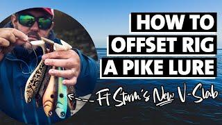 2 Rigs for Big Soft Baits when PIKE FISHING (Weedless Option)