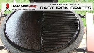 Kamado Joe Cast Iron Care & Maintenance