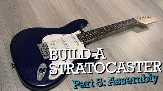 Build a DIY Stratocaster (Harley Benton Guitar Kit)  Assembly - Part 5