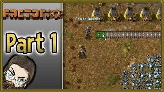 Factorio Co-Op Gameplay - #1 - Let's Play Walkthrough