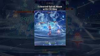 I CLEARED SPIRAL ABYSS WITH C0 ALOY
