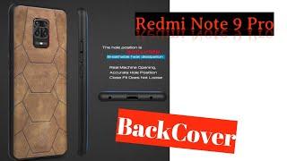 Redmi Note 9 Pro BackCover  - Technical Faiz