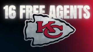 Chiefs sign 16 undrafted free agents!