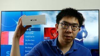 Apple TV 4K Box Unboxing and Initial Setup