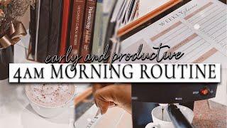 4AM MORNING ROUTINE | 2021 Productive Morning Routine | TheStylishMed