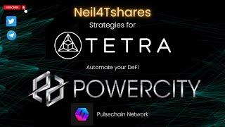 Tetra Strategies featuring Power City on the PulseChain network.