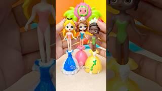 Cute Little Miniatures Disney Princess! #elsa #nezha #shorts #satisfying #unboxing #miraculous