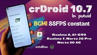 crDroid 10.7 - The absolute gaming ROM [] Realme 6, 6i, 7, Narzo 20 Pro & Narzo 20 4G