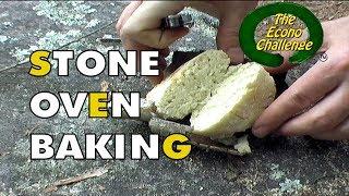 Bushcraft Stone Oven Baking - Econo Challenge