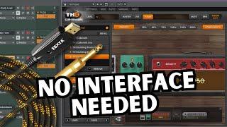 How to Use a Cheap Guitar USB Cable with Cakewalk TH3 