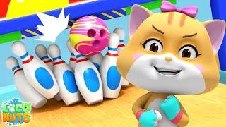 Bowling Competation + More Animal Cartoon and Kids Rhymes