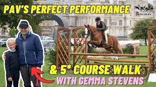 Burghley revealed!! | Anya's debut and Gemma Stevens’ HUGE 5* Course Walk ⭐