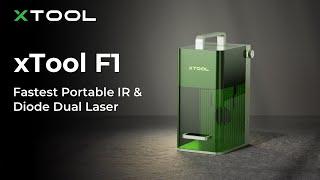 xTool F1: Fastest Portable IR & Diode Dual Laser Machine